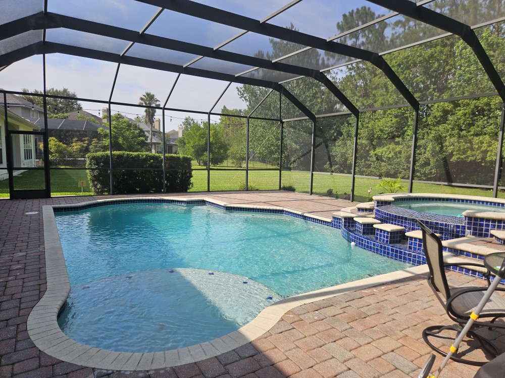 pool area before 1