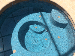 Majestic Isle pool plaster finish in Jacksonville & St. Augustine home