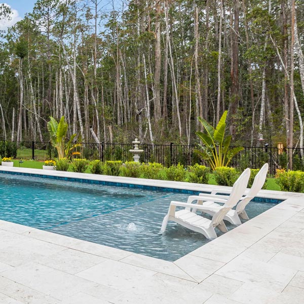 beautiful backyard pool