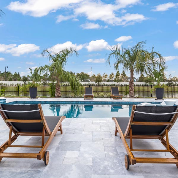 beautiful backyard pool