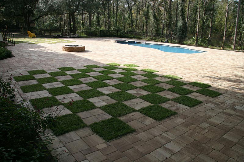 grass tile feature