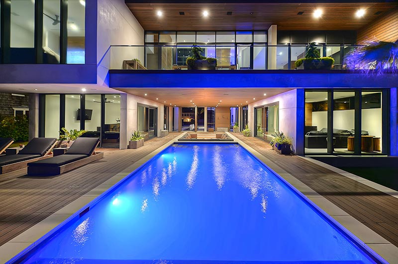 residential pool build