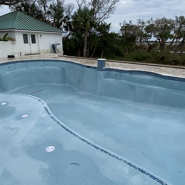 pool interior finish