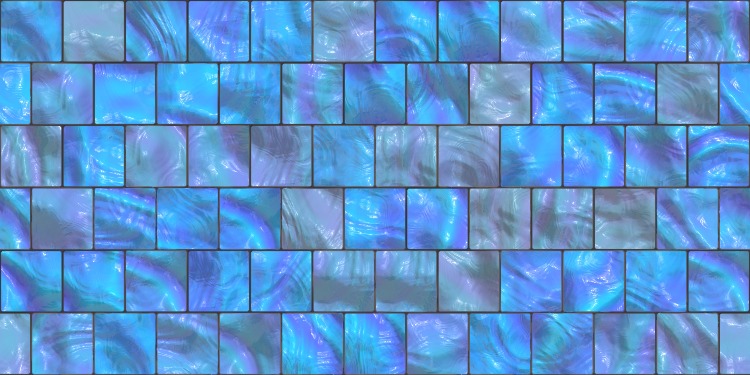 Cosmic watercolor tiles add a vibrant touch to your swimming pool in Jacksonville, FL.