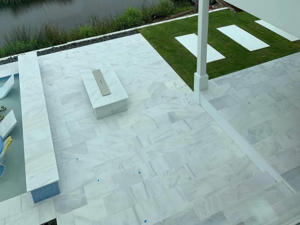 marble pavers - Akoya