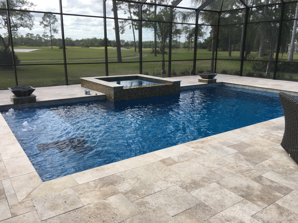 Travertine pavers - Roman